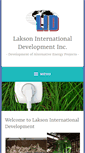 Mobile Screenshot of lakson-international.com